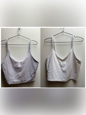 Athleta Elation V-neck longline bra